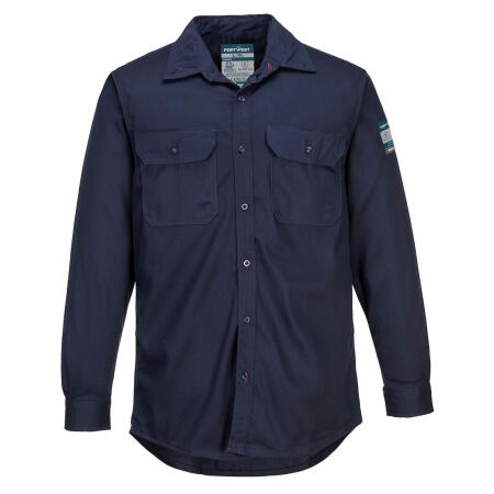 FR89 Bizflame 88/12 FR Shirt Navy