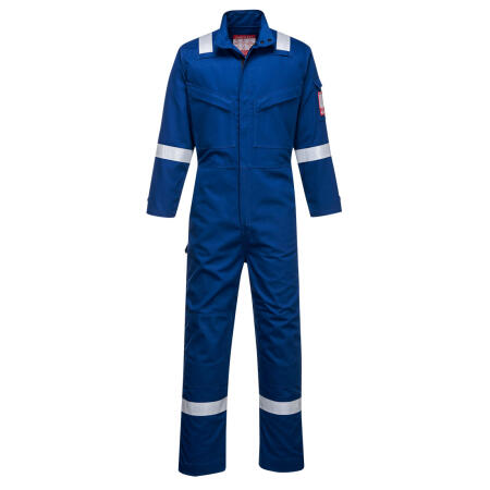 Portwest FR93 Bizflame Industry FR Coverall Royal Blue