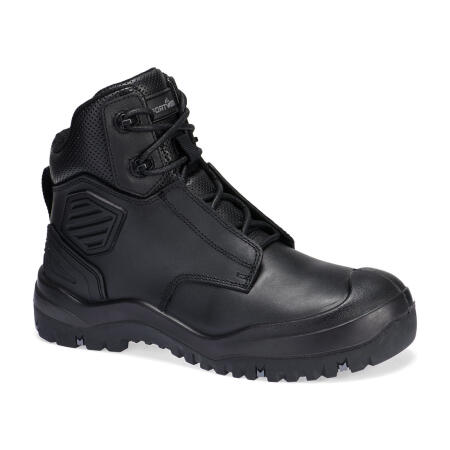 FT30 Steel Leather Ankle Boot S3 SC HRO HI CI LG SR Black
