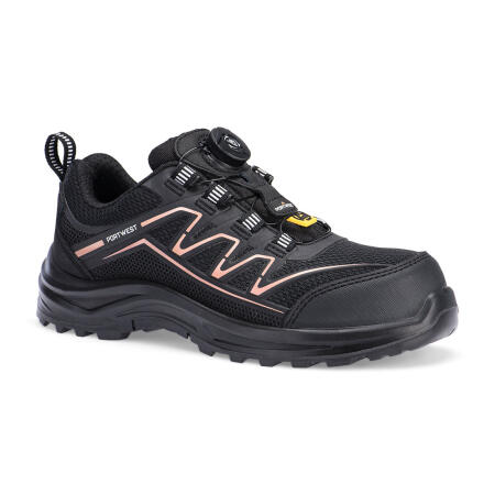 FT34 Composite Women's Trainer S1PS Black/Rose