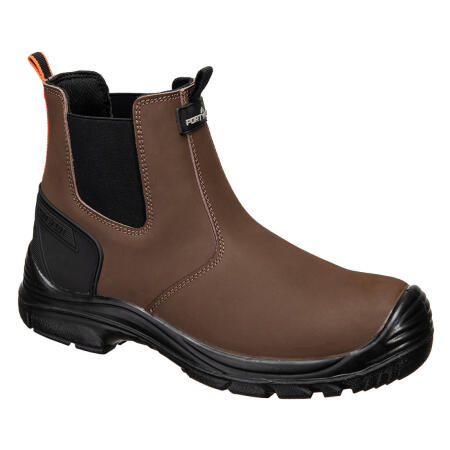 FV02 Steel Action Nubuck Dealer Boot S7 SC FO SR Brown/Black