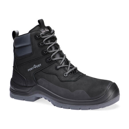 FV06 Composite Nubuck Ankle Boot S7L LG FO SR Black