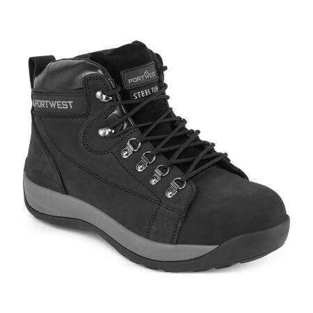 FW31 Steelite Mid Cut Nubuck Boot SB HRO Black