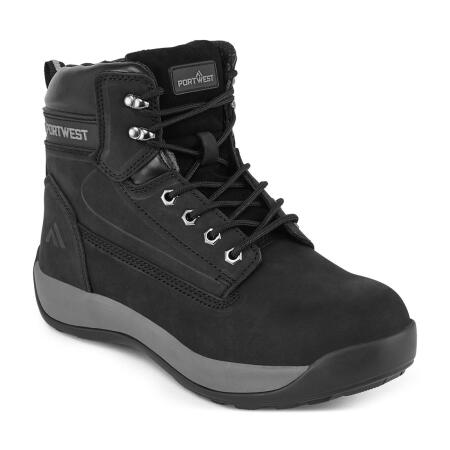 FW32 Steel Nubuck Leather Mid Boot S3 HRO  Black