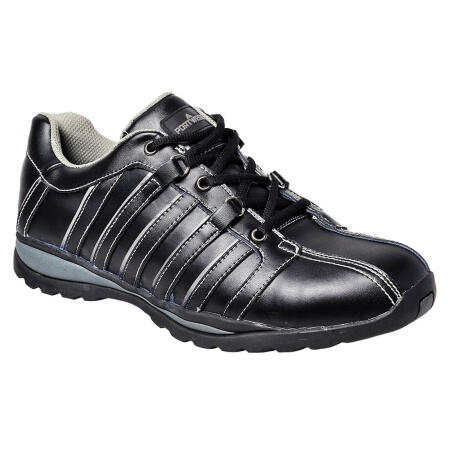 Portwest FW33 Steelite Arx Safety Trainer S1P HRO Black
