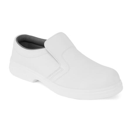 FW58 Occupational Slip On Shoe O2 FO SR White