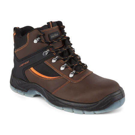 FW69 Steel Leather Hiker Boot S3 SRC  Brown