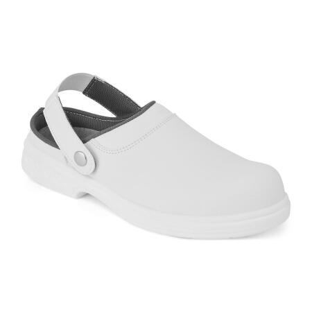 FW82 Steelite Safety Clog SB FO SR WPA E A White