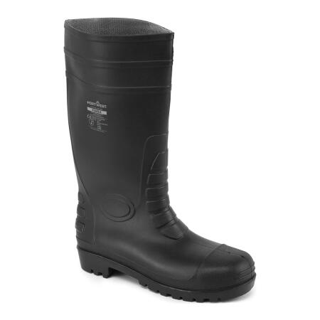 FW94 Steel PVC Classic Wellington S4 FO  Black