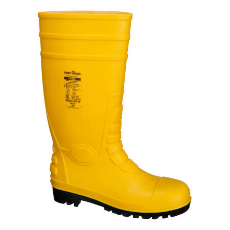 FW95 Steel PVC Wellington S5 FO  Yellow