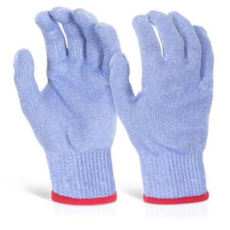 Beeswift Glovezilla Cut Resistant Food Safe Gloves Blue