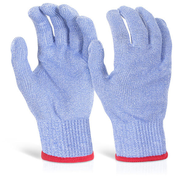 Beeswift Glovezilla Cut Resistant Food Safe Gloves Blue