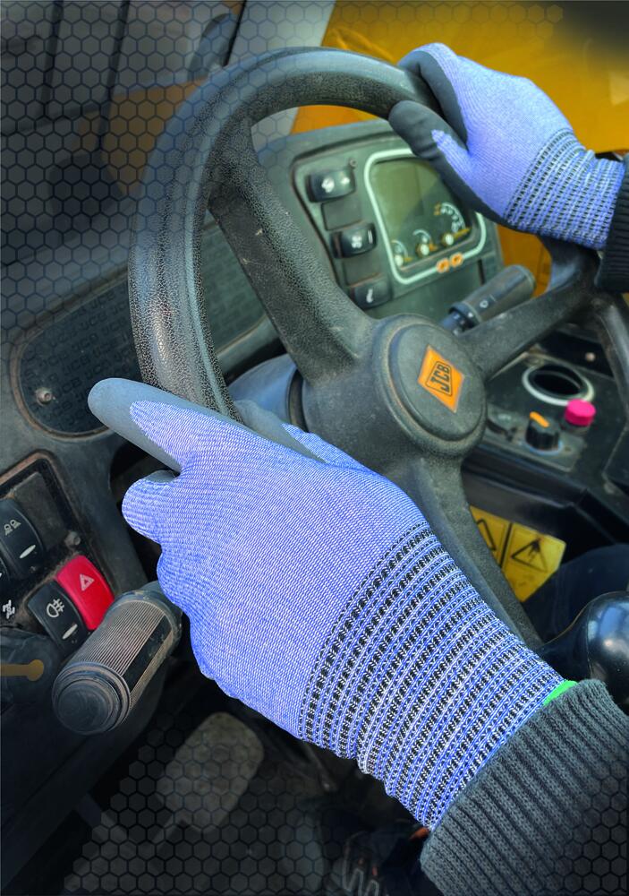Beeswift Glovezilla Hppe 18 Gauge Gloves Cut F Blue