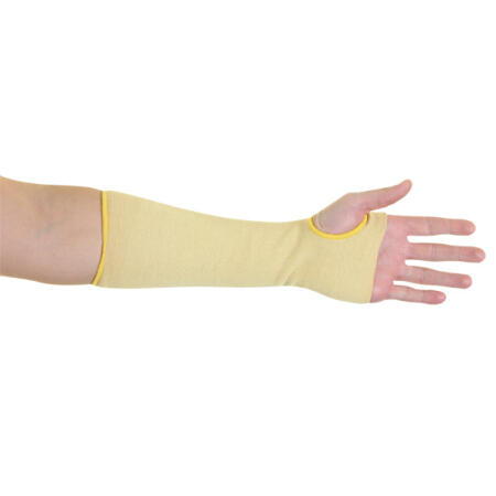 Beeswift Glovezilla Para-Aramid Sleeve With Thumb Hole 12" Yellow