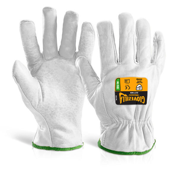 Beeswift Glovezilla Cut Resistant Drivers Gloves White