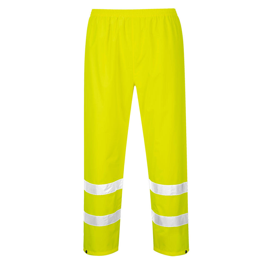 H441 Hi-Vis Rain Trousers Yellow - Image 2