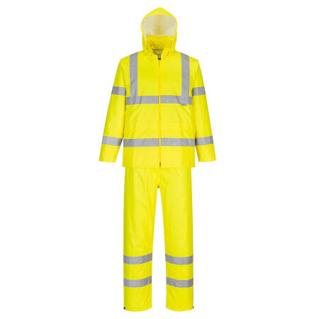 H448 Hi-Vis Rain Suit  Yellow