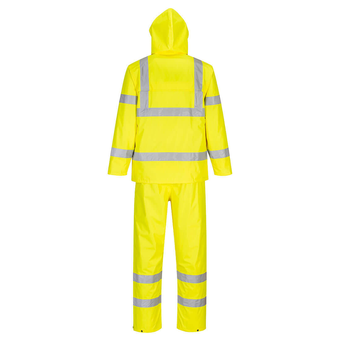 H448 Hi-Vis Rain Suit Yellow - Image 2