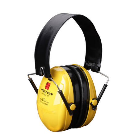 3M Peltor Optime 1 Ear Defenders Folding Headband Yellow