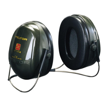 3M Peltor Optime 2 Ear Defenders Neckband Green