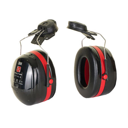 3M Peltor Optime 3 Ear Defenders Helmet Mount Black