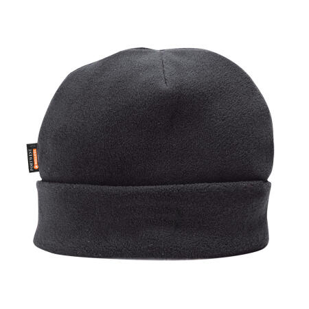 HA10 Insulated Fleece Beanie Black