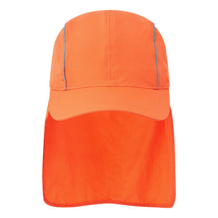 HA22 Breathable Sun Shield Cap Orange