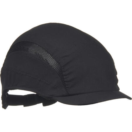3M Hc24 First Base 3 Classic Micro Peak Safety Baseball Cap Black