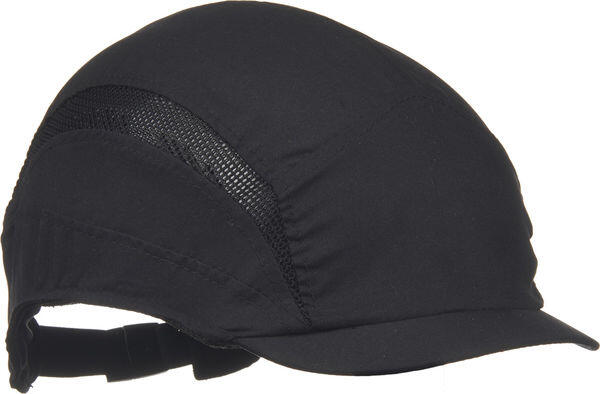 3M Hc24 First Base 3 Classic Micro Peak Safety Baseball Cap Black