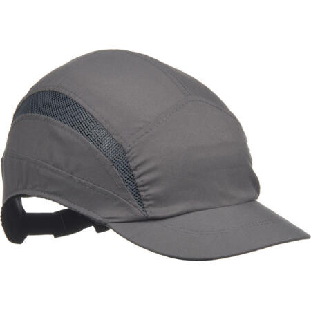 3M Hc24 First Base Safety Baseball Cap Reduced Peak Grey