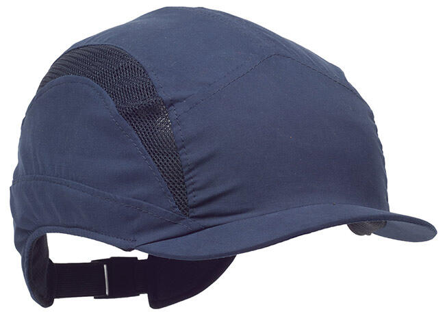 3M Hc24 First Base 3 Classic Micro Peak Safety Baseball Cap Navy Blue