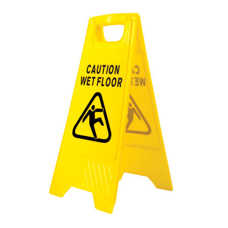 HV20 Wet Floor Warning Sign Yellow