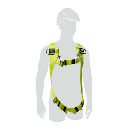 H100 2 Point 2 Loop Universal Size Harness Yellow