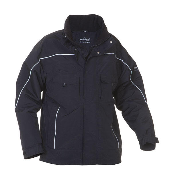 Hydrowear Rimini Sns Waterproof Fixed Lining Pilot Jacket Black