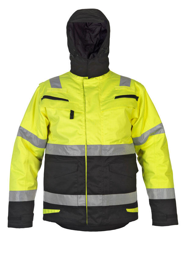 Hydrowear Matre Multi Cvc Waterproof Arc Parka Jacket SaturnYellow/Black