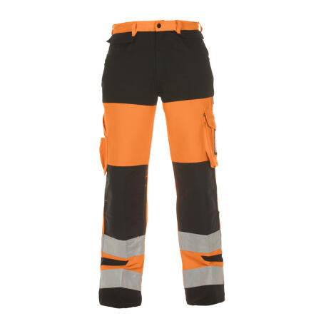 Hydrowear Hertford Hi-Vis Two Tone Trousers Orange / Black