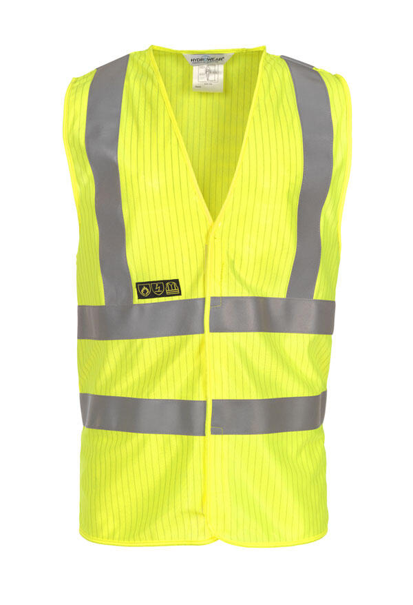 Hydrowear Mably Hi-Vis Flame Retardant Vest Saturn Yellow