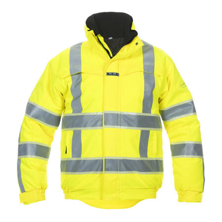 Hydrowear India Hi-Vis Gid Pilot Jacket Saturn Yellow
