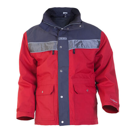 Kiel Sns Waterproof Parka Red/Grey
