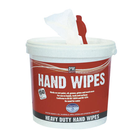 IW10 Hand Wipes (150 Wipes) White