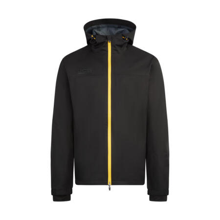 Jcb Workwear Unisex Waterproof Jacket Black
