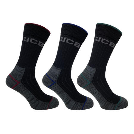 Jcb Workwear Work Tough Socks Black