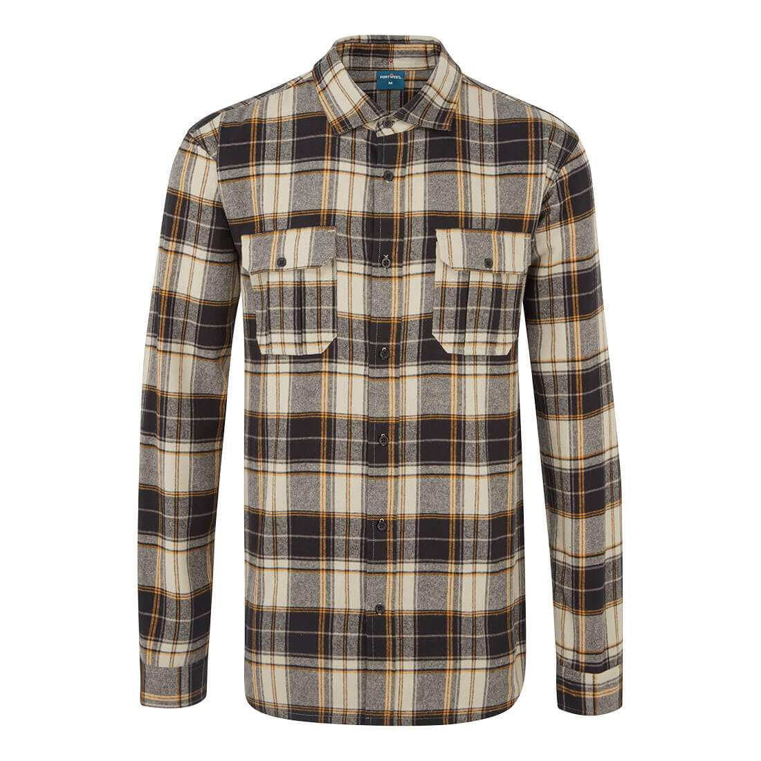 KA307 KA3 Check Shirt Black