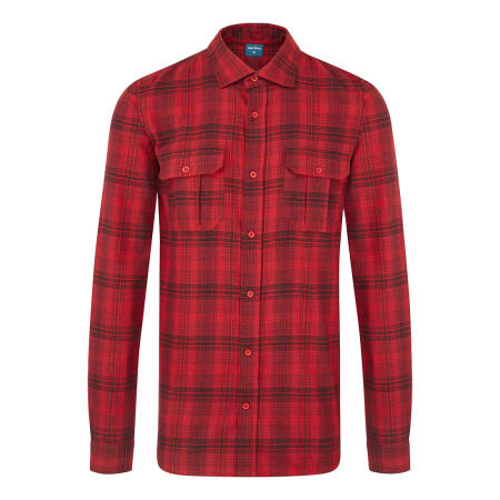 KA307 KA3 Check Shirt Red