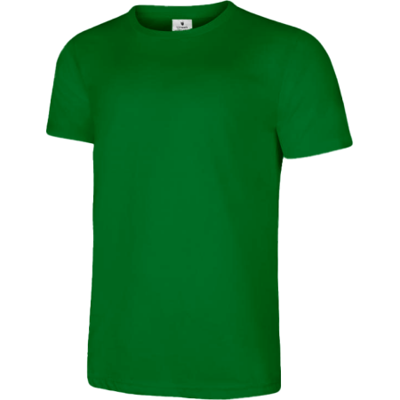 Uneek Clothing UC320 Kelly Green Olympic T-shirt