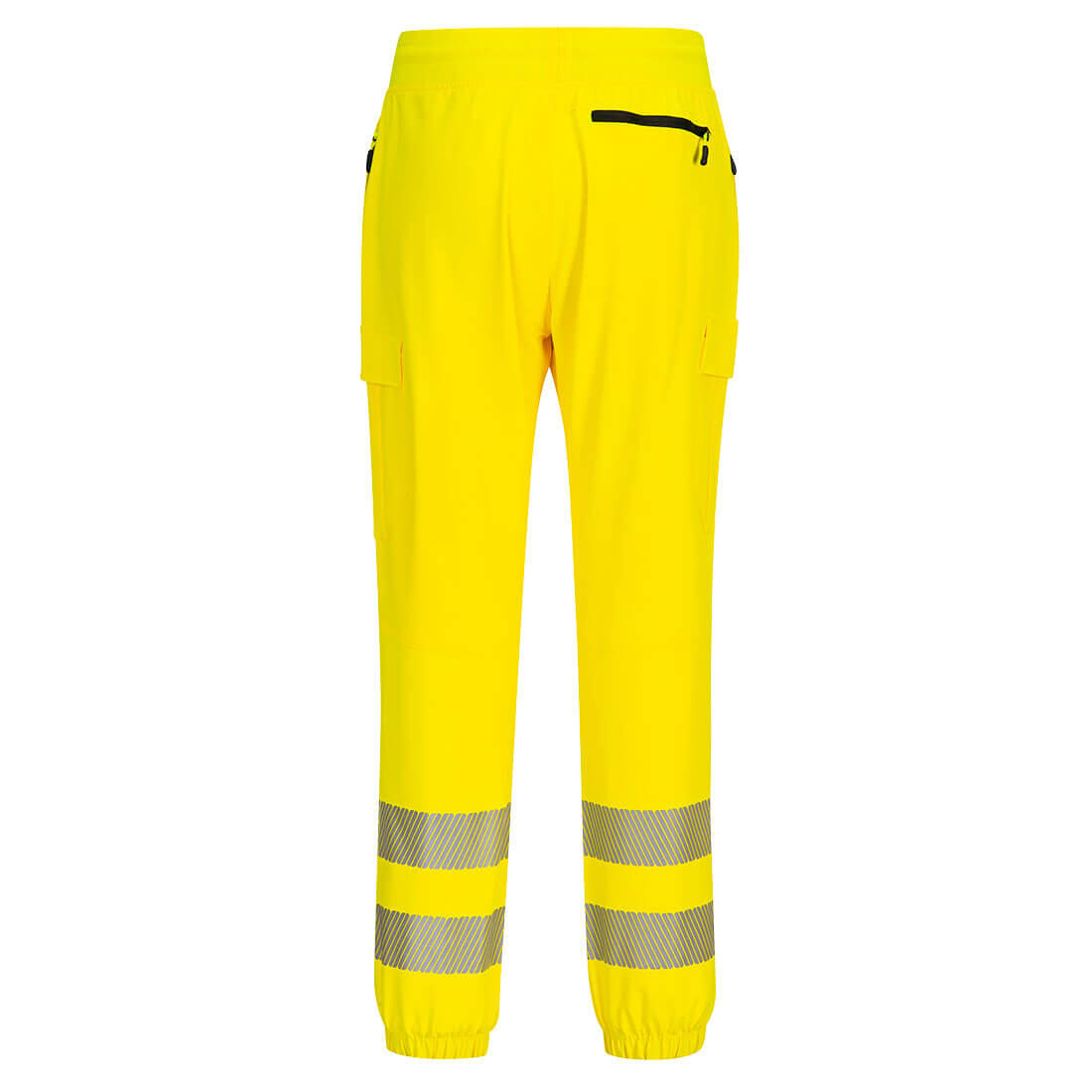 KX346 PW3 Hi-Vis Flexi Joggers Yellow/Black - Image 2