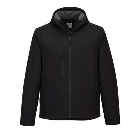 Portwest KX362 KX3 Hooded Softshell (3L) Black