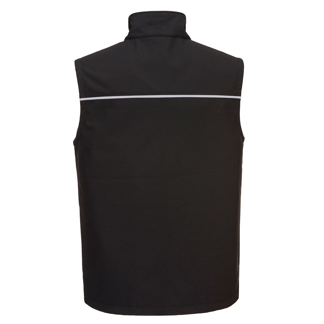 KX363 KX3 Softshell Bodywarmer (3L) Black - Image 2