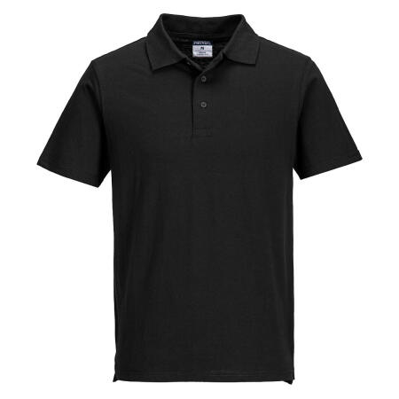 L210 Lightweight Jersey Polo Shirt S/S (48 in a box) Black