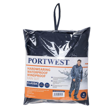 L440 Essentials Rainsuit (2 Piece Suit) Navy